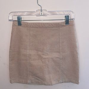 Light Pink Mini Skirt